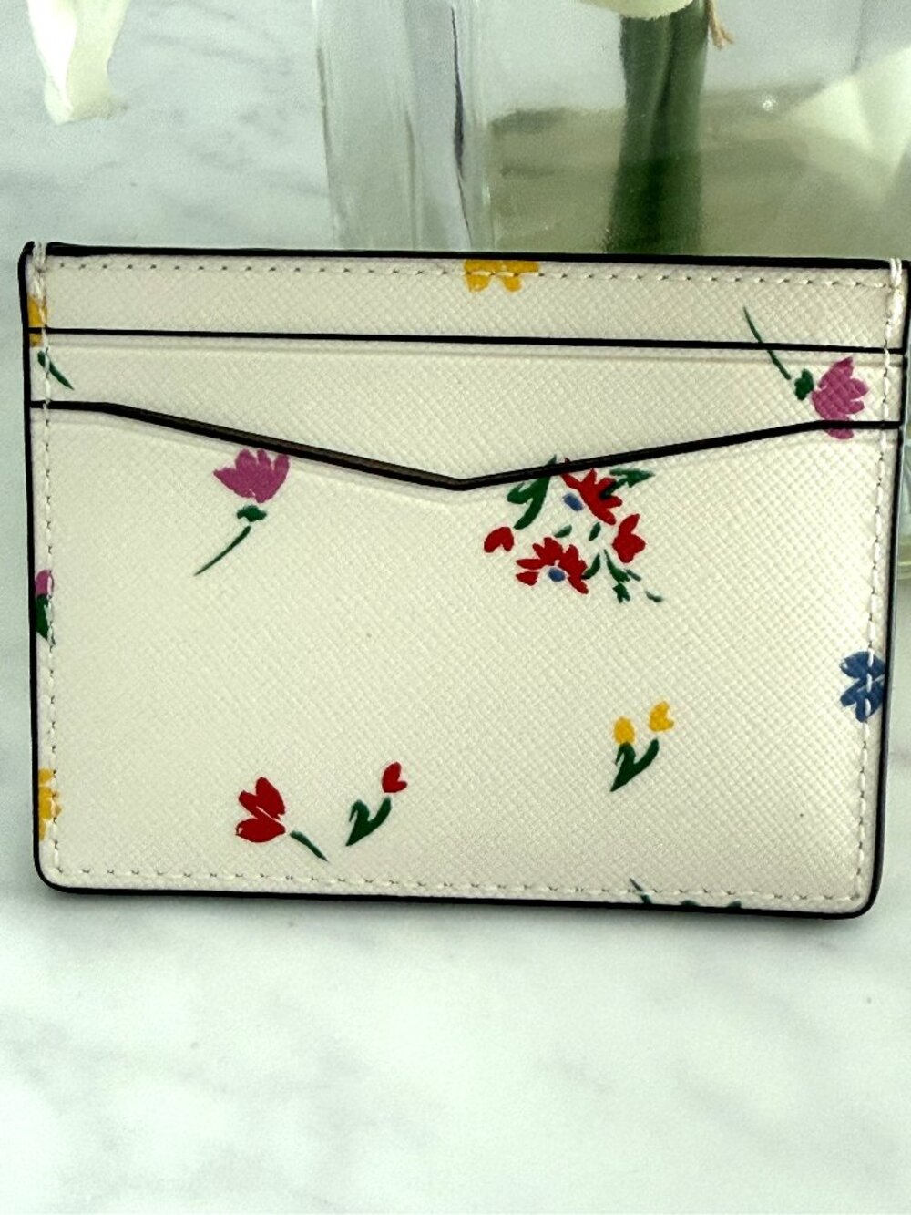 KATE SPADE Staci Garden Bouquet Boxed Small Card Holder - Picture 5 of 10